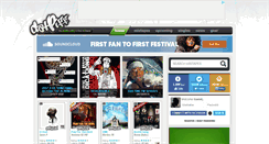 Desktop Screenshot of datpiff.com