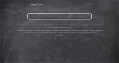 Desktop Screenshot of datpiff.net